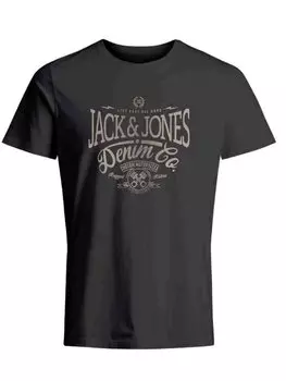 Футболка стандартного кроя Jack&Jones, серый