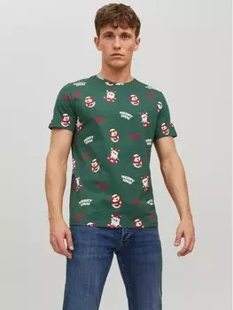 Футболка стандартного кроя Jack&Jones, зеленый