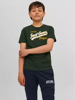 Футболка стандартного кроя Jack&Jones, зеленый
