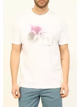 Футболка стандартного кроя John Richmond, белый