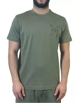 Футболка стандартного кроя John Richmond, зеленый