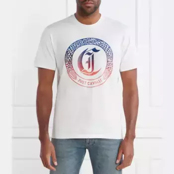 Футболка стандартного кроя Just Cavalli, белый