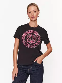 Футболка стандартного кроя Just Cavalli, черный