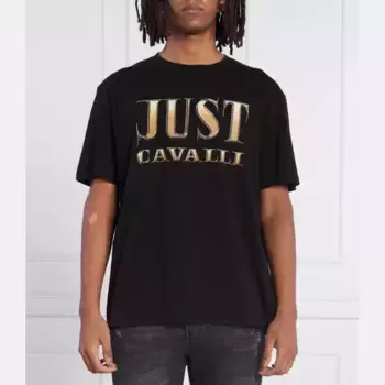 Футболка стандартного кроя Just Cavalli, черный