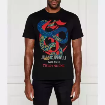 Футболка стандартного кроя Just Cavalli, черный