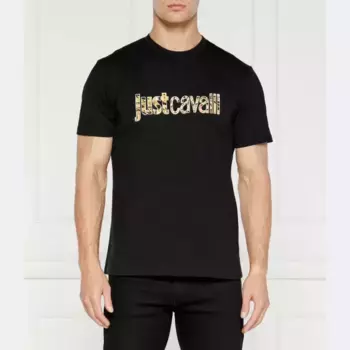 Футболка стандартного кроя Just Cavalli, черный