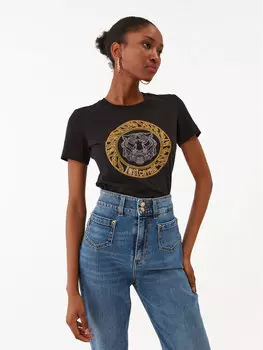 Футболка стандартного кроя Just Cavalli, черный