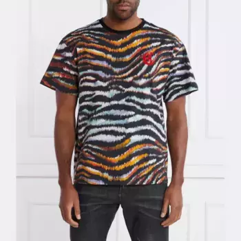 Футболка стандартного кроя Just Cavalli, мультиколор