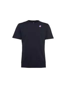 Футболка стандартного кроя K-Way, черный