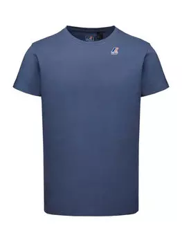 Футболка стандартного кроя K-Way, синий