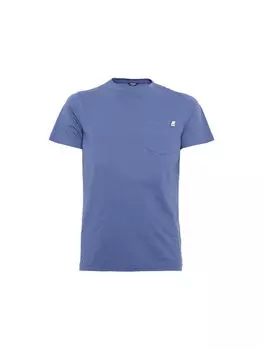 Футболка стандартного кроя K-Way, синий