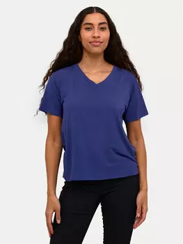 Футболка стандартного кроя Kaffe, синий