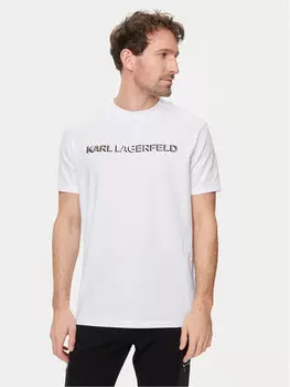 Футболка стандартного кроя Karl Lagerfeld, белый