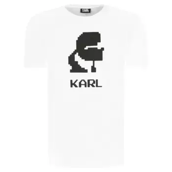 Футболка стандартного кроя Karl Lagerfeld, белый