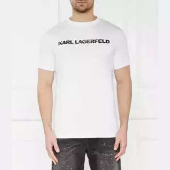 Футболка стандартного кроя Karl Lagerfeld, белый