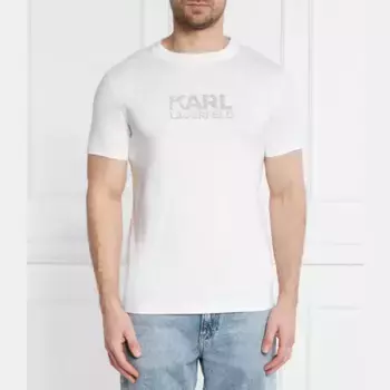 Футболка стандартного кроя Karl Lagerfeld, белый