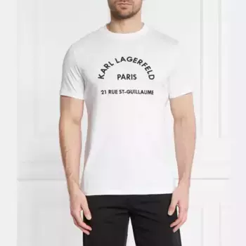 Футболка стандартного кроя Karl Lagerfeld, белый