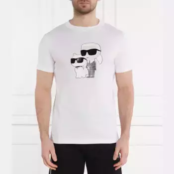 Футболка стандартного кроя Karl Lagerfeld, белый