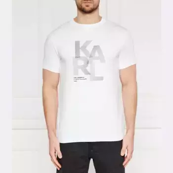 Футболка стандартного кроя Karl Lagerfeld, белый