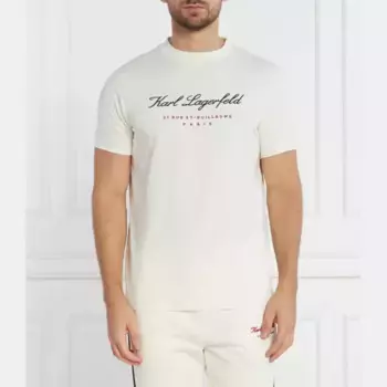 Футболка стандартного кроя Karl Lagerfeld, белый