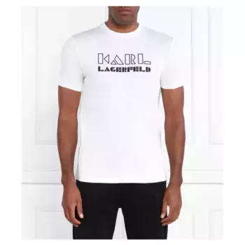 Футболка стандартного кроя Karl Lagerfeld, белый