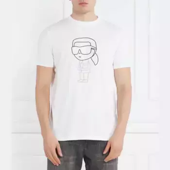 Футболка стандартного кроя Karl Lagerfeld, белый