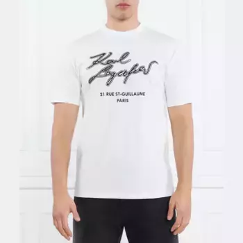 Футболка стандартного кроя Karl Lagerfeld, белый