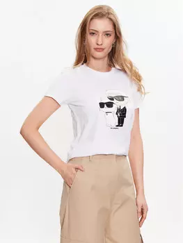 Футболка стандартного кроя Karl Lagerfeld, белый