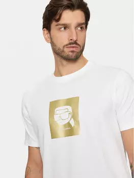 Футболка стандартного кроя Karl Lagerfeld, белый