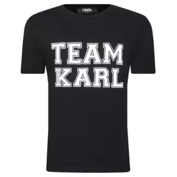 Футболка стандартного кроя Karl Lagerfeld, черный