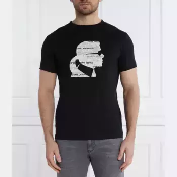 Футболка стандартного кроя Karl Lagerfeld, черный