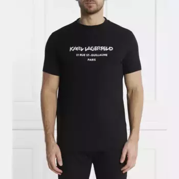 Футболка стандартного кроя Karl Lagerfeld, черный