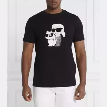 Футболка стандартного кроя Karl Lagerfeld, черный
