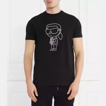 Футболка стандартного кроя Karl Lagerfeld, черный