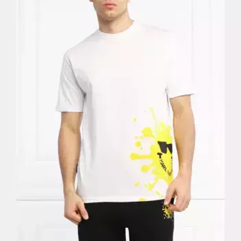 Футболка стандартного кроя Karl Lagerfeld x Smiley Karl Lagerfeld, белый