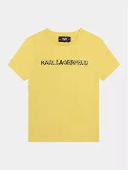 Футболка стандартного кроя Karl Lagerfeld, желтый