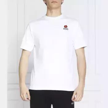 Футболка стандартного кроя Kenzo, белый