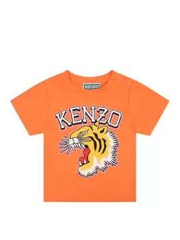Футболка стандартного кроя Kenzo, оранжевый