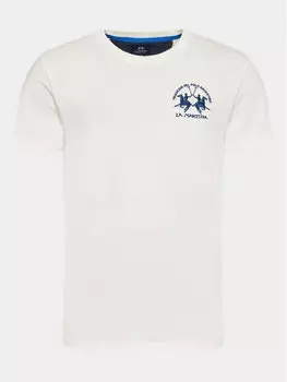 Футболка стандартного кроя La Martina, белый