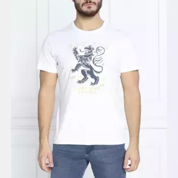 Футболка стандартного кроя La Martina, белый