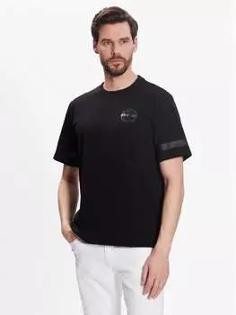 Футболка стандартного кроя La Martina, черный