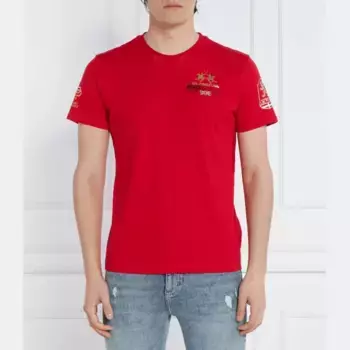 Футболка стандартного кроя La Martina, красный