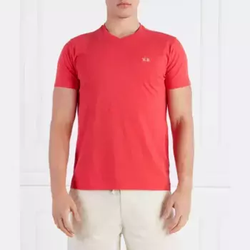 Футболка стандартного кроя La Martina, красный