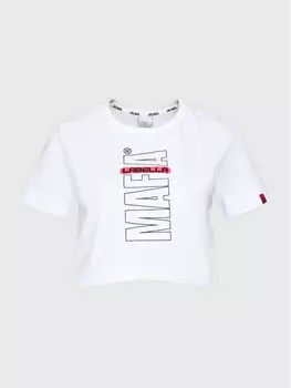 Футболка стандартного кроя Labellamafia, белый