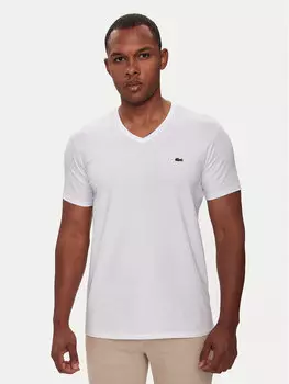 Футболка стандартного кроя Lacoste, белый