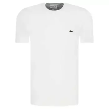 Футболка стандартного кроя Lacoste, белый