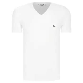 Футболка стандартного кроя Lacoste, белый