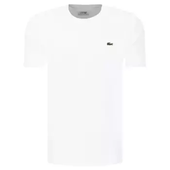 Футболка стандартного кроя Lacoste, белый