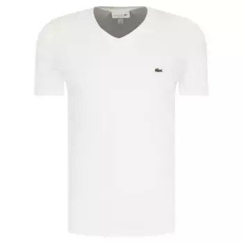 Футболка стандартного кроя Lacoste, белый