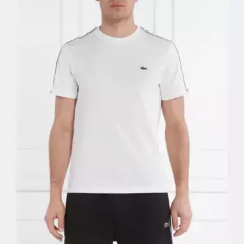Футболка стандартного кроя Lacoste, белый